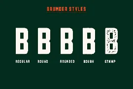 Brumder Font