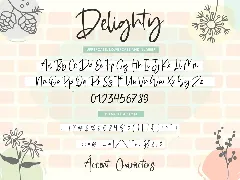 Delighty Handwritten Font