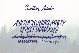 Santun Adab font