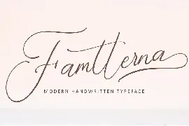 Famtterna font