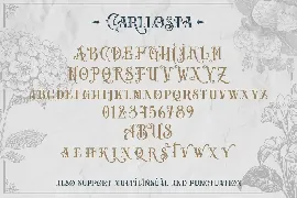 Carllosta - Layered Font (+EXTRAS)