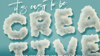 Foam or Clouds - Color SVG Font