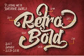 The Backyard Script - Unique Retro Font