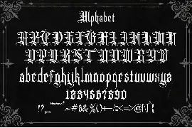 King Butcher font