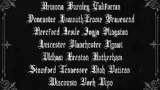 King Butcher font