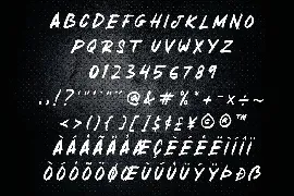 Black Friday - Handbrush Font