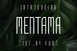 Mentama Font