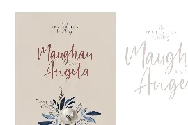 Sharon Baker - Modern Script font