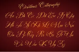 Christmas Calligraphy font