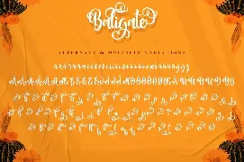 Baligate - Swash Font