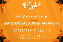 Baligate - Swash Font