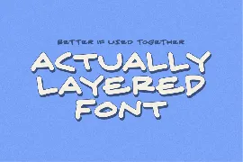 Ferpie Layered Font