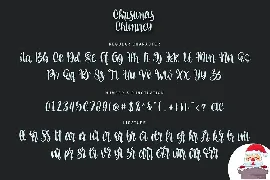 Christmas Chimney font