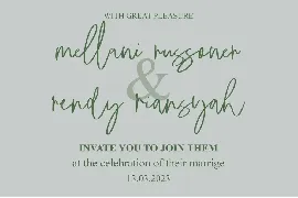 Hindya Signature font