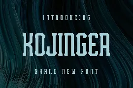 Kojinger Font