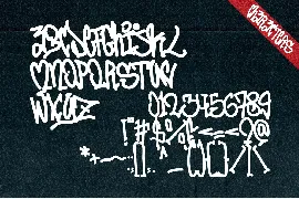 Jumping Squid - Monoline Graffiti Font