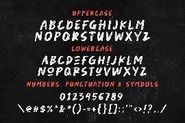 Abused Font