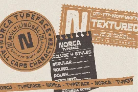 Norca Typeface font