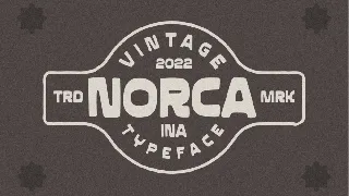 Norca Typeface font