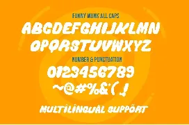 Funny Munk - Cute and Thick Display Font