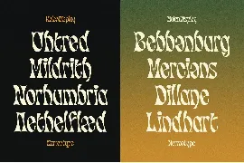 Molen Display Font