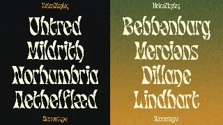 Molen Display Font