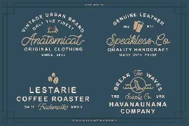 Manteman Monoline font