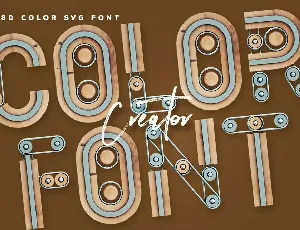 Creator - Color SVG Font