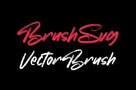 Chorest Svg Brush Font