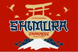 Shimura font