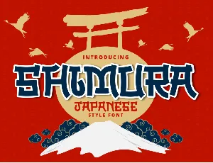 Shimura font