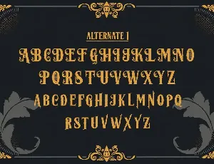 Lost Volution font