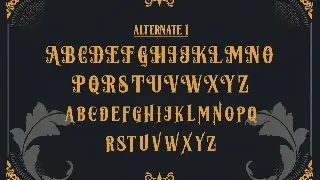 Lost Volution font