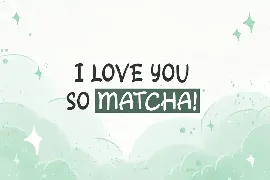 Holland Matcha - Handwritten Font