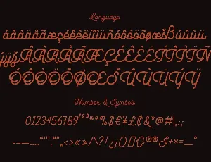 Leuthikline Beautiful Monoline Font