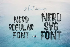 NERD Brush & SVG Font