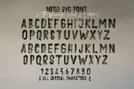 NERD Brush & SVG Font