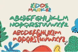 Kidos Marker - Playful Display Font