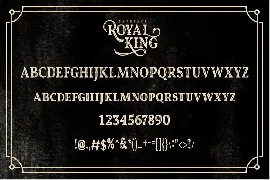 Royal King - Old Vintage Display Font