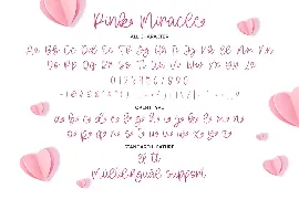 Pink Miracle font