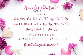 Sweety Palm font