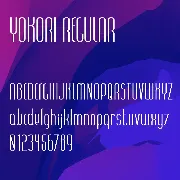 Yokori font