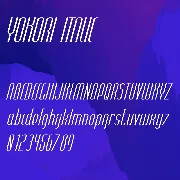 Yokori font