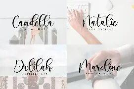 Boshela - Beautiful Script Font