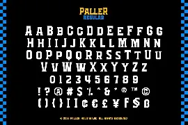 Paller Typeface font