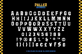 Paller Typeface font