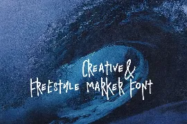 Blue Dream - Crazy Handwritten Font