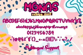 Monas - Catchy Font