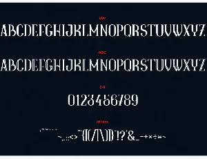 Trilusion Typeface font