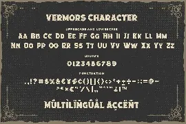 Vermors a Vintage Serif Font